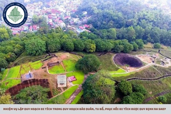 Nhiệm vụ lập quy hoạch di tích trong quy hoạch bảo quản, tu bổ, phục hồi di tích được quy định ra sao?