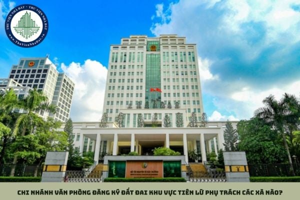 Chi nhánh Văn phòng đăng ký đất đai khu vực Tiên Lữ phụ trách các xã nào?