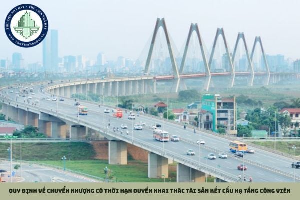 Quy định về chuyển nhượng có thời hạn quyền khai thác tài sản kết cấu hạ tầng công viên