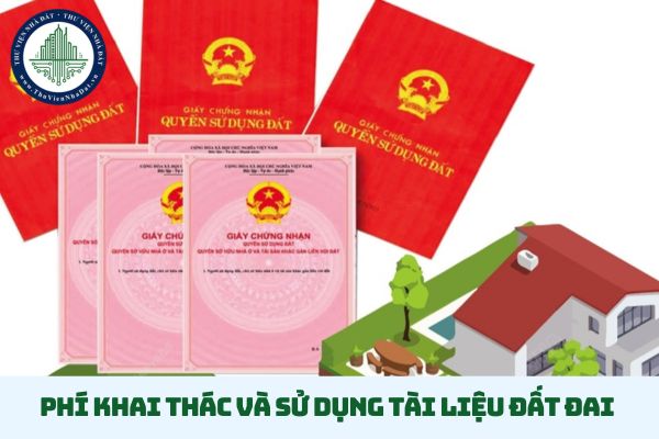 Thời gian tổ chức thu phí khai thác và sử dụng tài liệu đất đai từ Hệ thống thông tin quốc gia về đất đai nộp về ngân sách Nhà nước là khi nào? (hình từ internet)