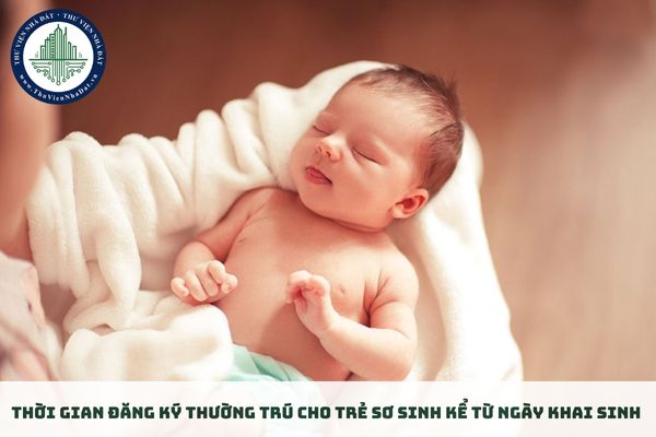 Trẻ em sơ sinh bao nhiêu lâu phải đăng ký thường trú kể từ ngày khai sinh theo quy định mới nhất? (hình từ internet)