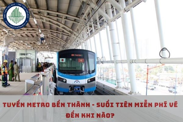 Metro Bến Thành Suối Tiên giá vé? Metro 1 Bến Thành Suối Tiên miễn phí đến ngày nào? (hình từ internet)