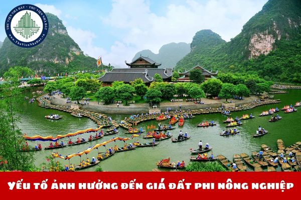 Yếu tố ảnh hưởng đến giá đất phi nông nghiệp trên địa bàn tỉnh Ninh Bình mới nhất (hình từ internet)