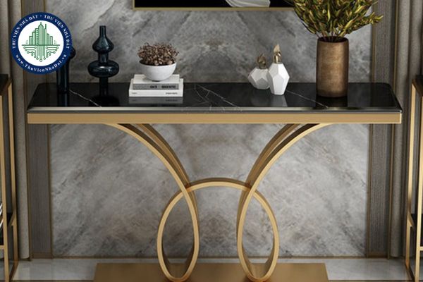 Bàn console là gì ? Gợi ý những cách trang trí nhà với bàn console