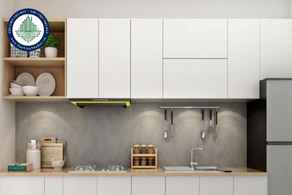 Có những loại tủ bếp treo tường nào? Có nên xây tủ bếp âm tường không?