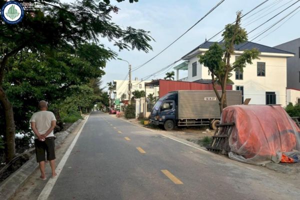 Bán lô đất mặt đường Tràng Cát 100m², giá 28 triệu/m², pháp lý sổ đỏ
