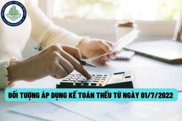 Từ ngày 01/7/2022, kế toán thuế sẽ áp dụng đối với những đối tượng nào? Nôi dung công tác kế toán thuế là gì?
