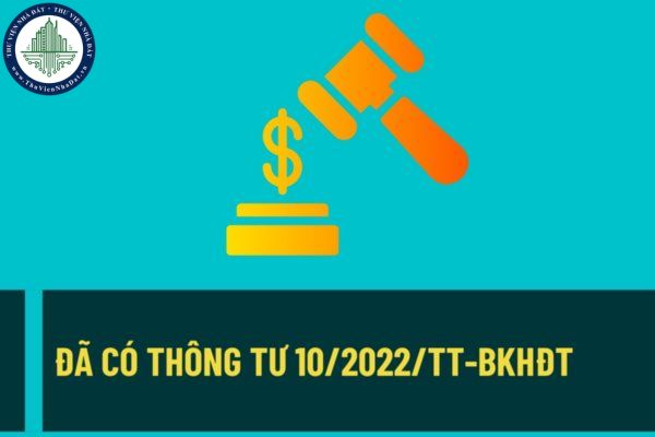 Đã công Thông tư 10/2022/TT-BKHĐT quy định chi tiết việc cung cấp, đăng tải thông tin và lựa chọn nhà đầu tư trên Hệ thống mạng đấu thầu quốc gia?