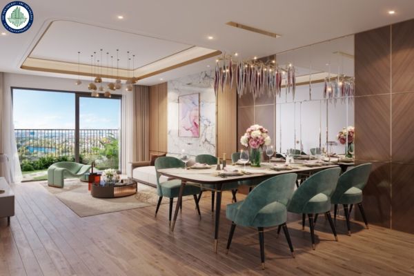 Căn góc 2 mặt thoáng, chung cư The Wisteria, 114m², giá hấp dẫn