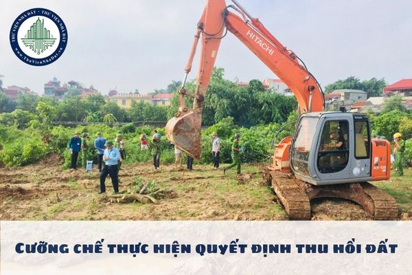 Quyết định cưỡng chế phải được thi hành trong thời hạn bao nhiêu ngày theo Luật Đất đai năm 2024?