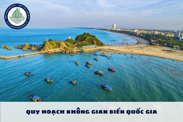 Cơ quan nào có thẩm quyền tổ chức lập quy hoạch không gian biển quốc gia?