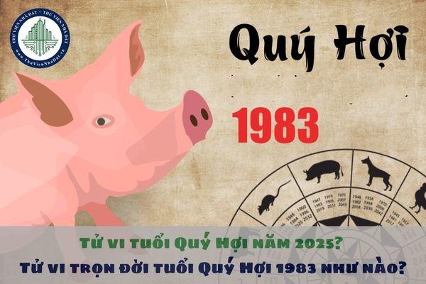 Tử vi tuổi Quý Hợi năm 2025? Tử vi trọn đời tuổi Quý Hợi 1983 như nào?