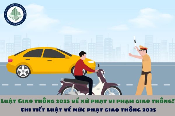 Luật Giao thông 2025 về xử phạt vi phạm giao thông? Chi tiết Luật về mức phạt giao thông 2025