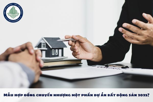 Mẫu hợp đồng chuyển nhượng một phần dự án bất động sản 2025?