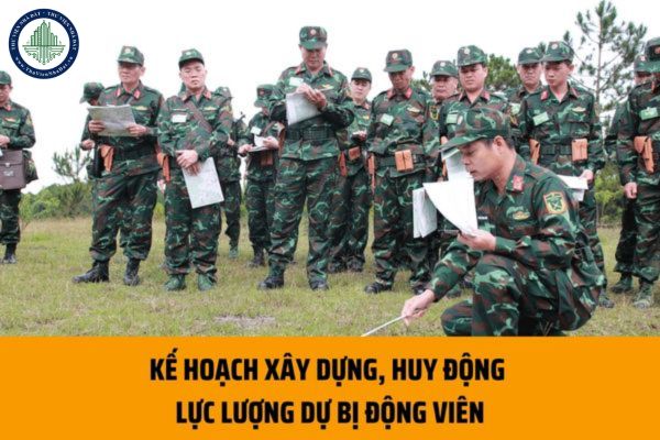 Kế hoạch xây dựng, huy động lực lượng dự bị động viên có những nội dung gì? Thẩm quyền lập Kế hoạch được quy định ra sao? 