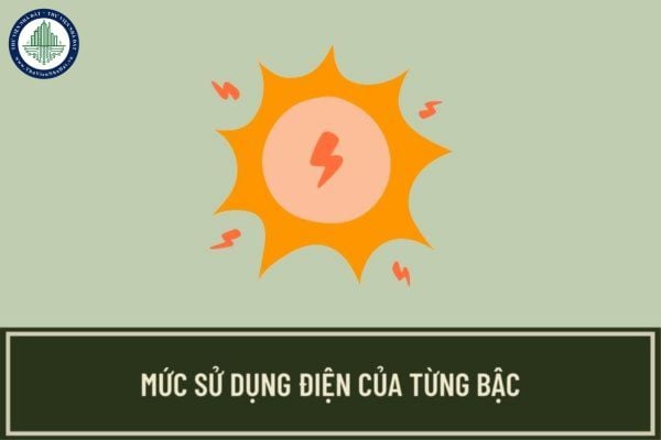 Mức sử dụng điện của từng bậc được điều chỉnh ra sao khi cấp điện mới cho mục đích sinh hoạt?