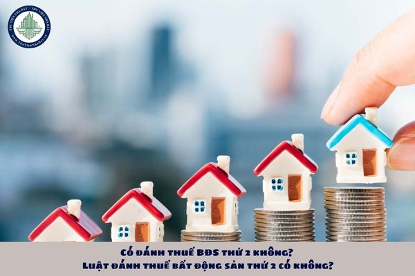 Có đánh thuế BĐS thứ 2 không? Luật đánh thuế bất động sản thứ 2 có không?