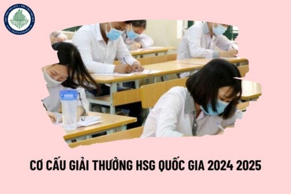 Cơ cấu giải HSG quốc gia 2024 2025 như thế nào? Mức khen thưởng học sinh giỏi quốc gia 2024 2025?
