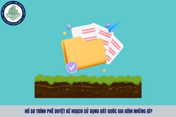 Hồ sơ trình phê duyệt kế hoạch sử dụng đất quốc gia gồm những gì?