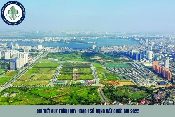Chi tiết quy trình quy hoạch sử dụng đất quốc gia 2025