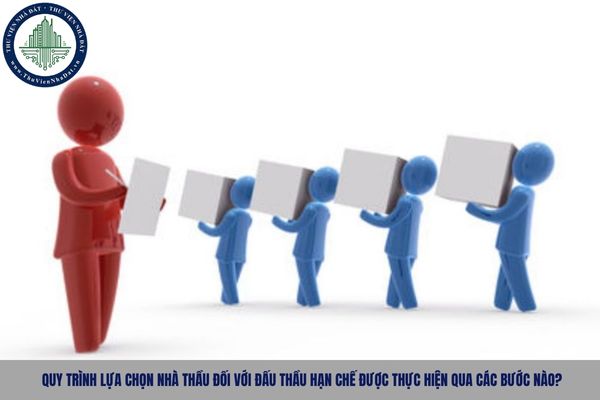 Quy trình lựa chọn nhà thầu đối với đấu thầu hạn chế được thực hiện qua các bước nào?