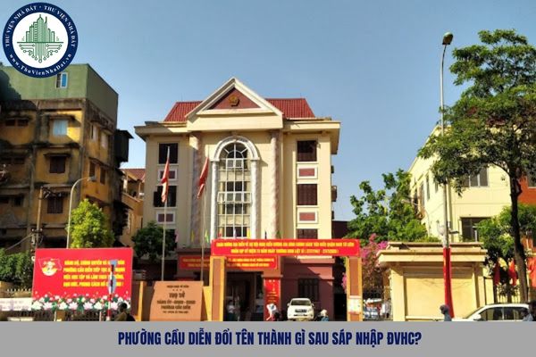 Phường Cầu Diễn đổi tên thành gì sau sáp nhập ĐVHC?