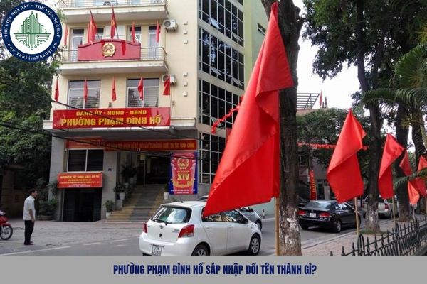 Phường Phạm Đình Hổ sáp nhập đổi tên thành gì?