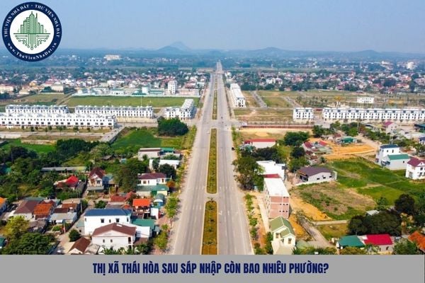 Thị xã Thái Hòa sau sáp nhập còn bao nhiêu phường?
