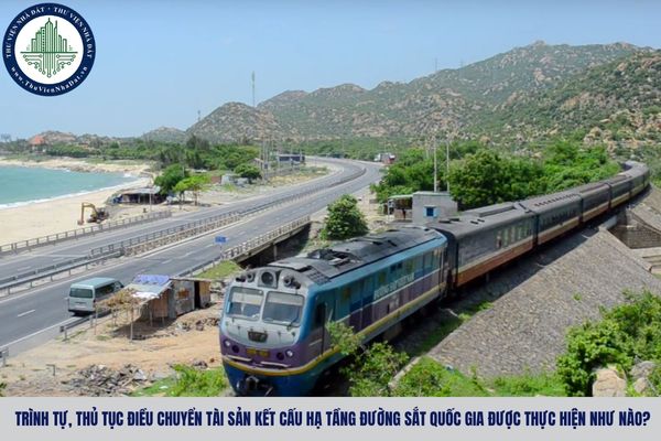 Trình tự, thủ tục điều chuyển tài sản kết cấu hạ tầng đường sắt quốc gia được thực hiện như nào?
