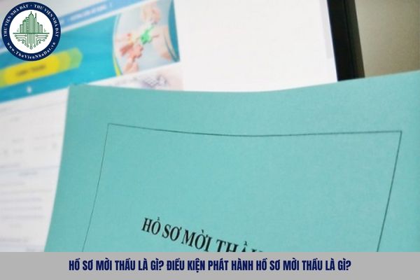 Hồ sơ mời thầu là gì? Điều kiện phát hành hồ sơ mời thầu là gì?