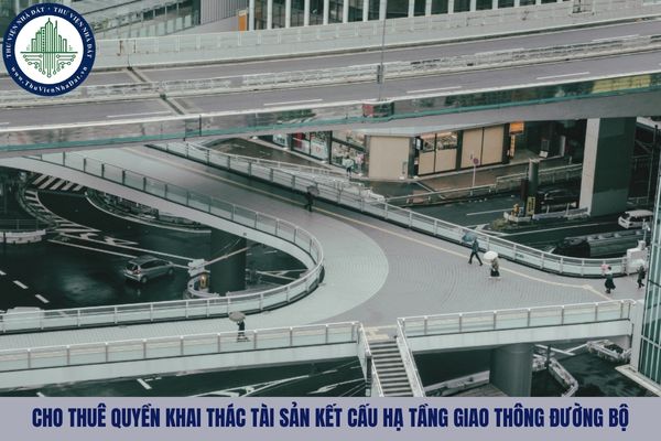 Thời hạn cho thuê quyền khai thác tài sản kết cấu hạ tầng giao thông đường bộ được xác định ở đâu?