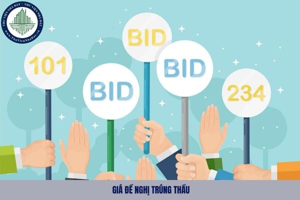 Giá đề nghị trúng thầu là gì? Giá đề nghị trúng thầu có phải là giá dự thầu không?