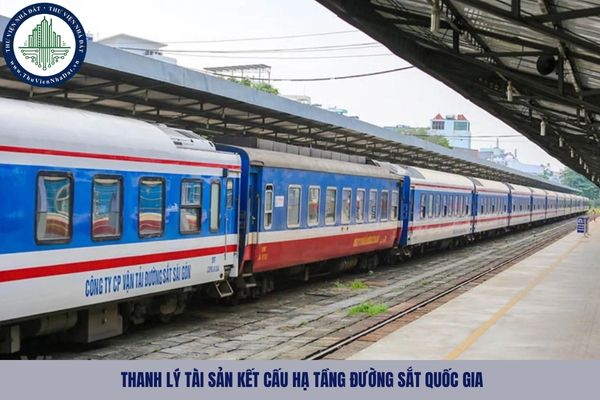 Tài sản kết cấu hạ tầng đường sắt quốc gia được thanh lý trong trường hợp nào?