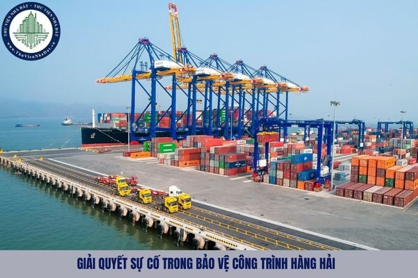 Giải quyết sự cố trong bảo vệ công trình hàng hải như thế nào?