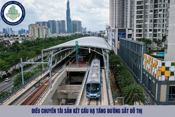 Cơ quan nào có thẩm quyền điều chuyển tài sản kết cấu hạ tầng đường sắt đô thị?