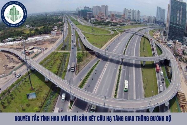 Nguyên tắc tính hao mòn tài sản kết cấu hạ tầng giao thông đường bộ được quy định như nào?