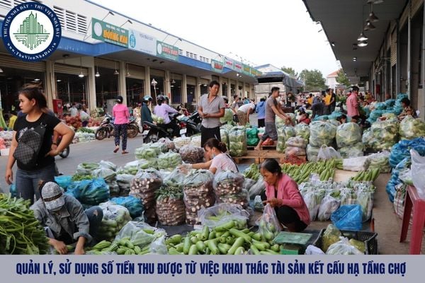 Chi phí liên quan đến khai thác tài sản kết cấu hạ tầng chợ gồm những nội dung gì?