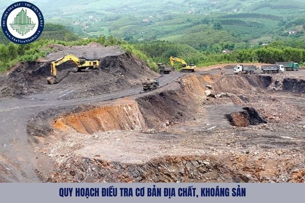 Quy hoạch điều tra cơ bản địa chất, khoáng sản là gì?