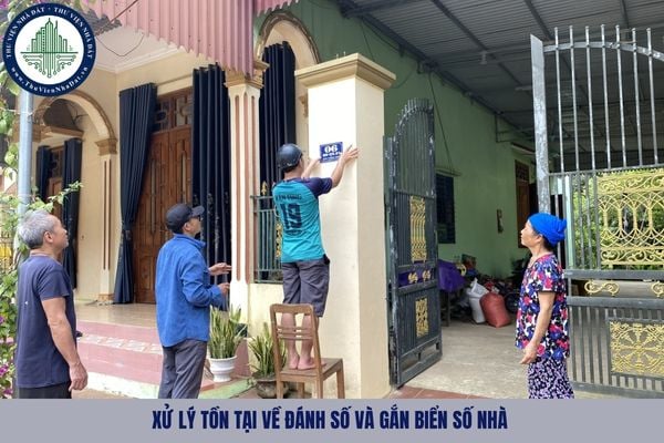 Hướng dẫn xử lý tồn tại về đánh số và gắn biển số nhà từ 01/07/2025
