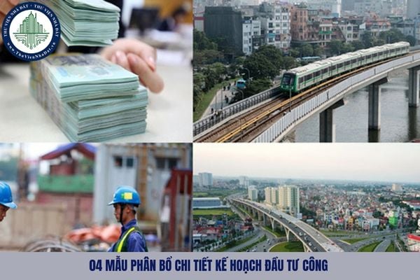 04 mẫu phân bổ chi tiết kế hoạch đầu tư công theo Nghị định 254 áp dụng từ 26/09/2025