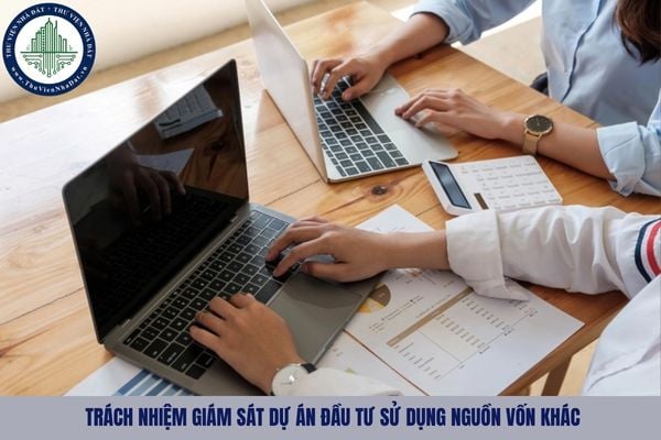 Cơ quan nào có trách nhiệm giám sát dự án đầu tư sử dụng nguồn vốn khác?