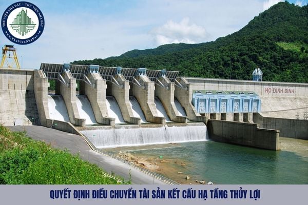 Nội dung chủ yếu của Quyết định điều chuyển tài sản kết cấu hạ tầng thủy lợi gồm những những gì?