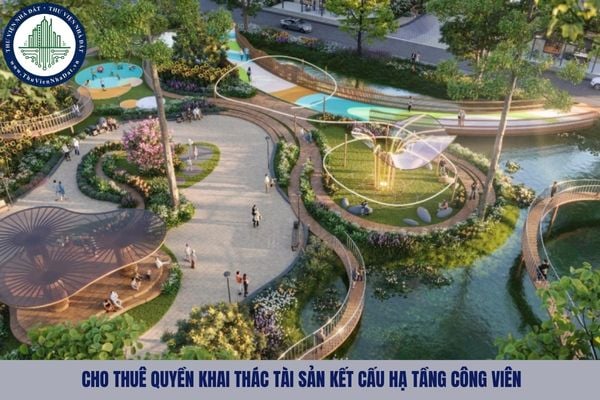 Hợp đồng cho thuê quyền khai thác tài sản kết cấu hạ tầng công viên bao gồm những nội dung gì?
