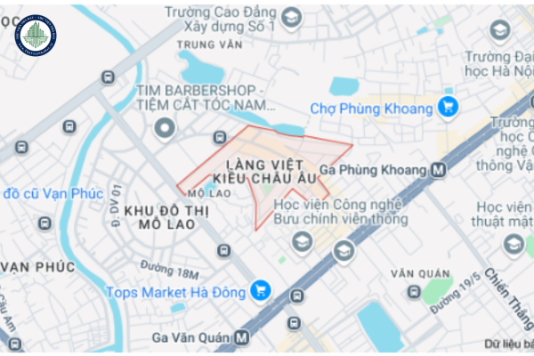 Làng Việt Kiều Châu Âu địa chỉ