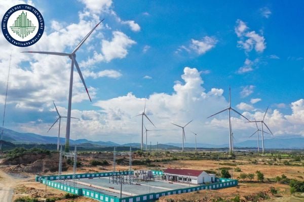 Tổng diện tích Nhà máy điện gió Phước Hữu tại Khánh Hòa
