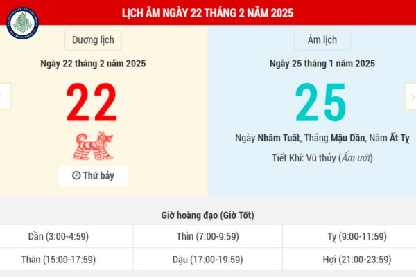 Tử vi ngày 22/2/2025 đẹp hay xấu? Mua đất làm nhà tại Minh Hóa Quảng Bình vào ngày 22 tháng 2 năm 2025 có tốt không?