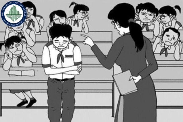 Giáo viên xúc phạm danh dự nhân phẩm học sinh bị xử phạt hành chính bao nhiêu tiền?