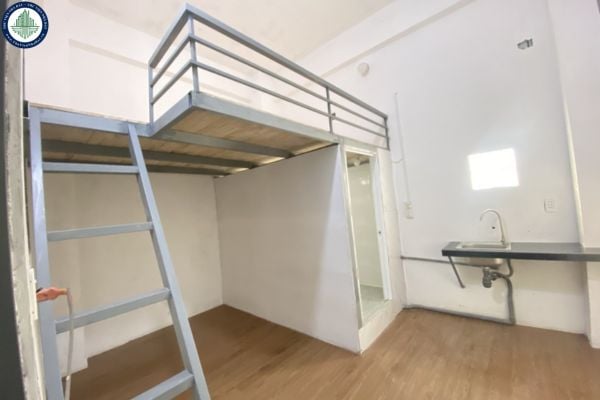 Cho thuê phòng Quận Bình Tân diện tích 15m², thiết kế có gác lửng