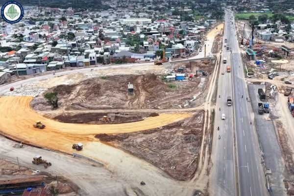 Vị trí nút giao đường Võ Nguyên Giáp với cao tốc Biên Hòa Vũng Tàu?