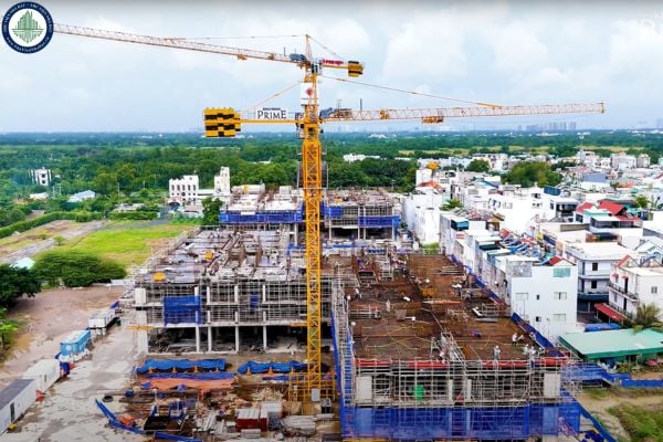 Tiến độ dự án Khải Hoàn Prime cập nhật tháng 10/2025 mới nhất?